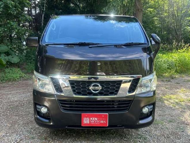 キャラバンNV350 2.5 プレミアムGX ロングボディ ディーゼルターボ 4WD　ETC/ミラーモニター/後席モニタ/社外ナビ 2500