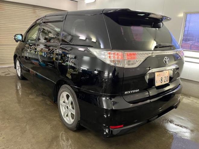 エスティマアエラス　後期型　寒冷地仕様　禁煙車　ＷＡＫＯＳバリアスコーティング済　社外１７インチＡＷ　純正１７ＡＷ＋スタッドレスタイヤ付　両側パワースライドドア　純正ナビ（フルセグ地デジ　ＤＶＤ再生　Ｂｌｕｅｔｏｏｔｈ）＋バックカメラ　純正エンジンスターター　ＰＵＳＨスタート　スマートキー　クルーズコントロール　リアヒーター　タイミングチェーン車　ＨＩＤ ヘッドライト　フロントガラス熱線 4WD 2400 5Dr