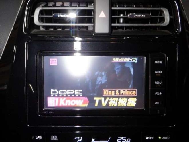 プリウス1.8 A E-Four 4WD　本州仕入・ナビ・TV・B/T・Bカメラ・エアロ 1800