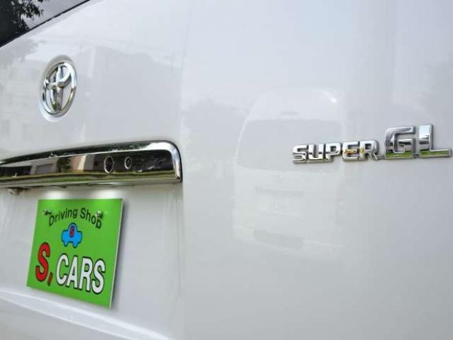ハイエースバン2.7 スーパーGL ダークプライム ワイド ミドルルーフ ロングボディ 4WD　本州車 玄武1.5ダウン 外シャックル 2700