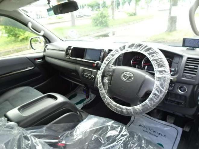 ハイエースバン2.7 スーパーGL ダークプライム ワイド ミドルルーフ ロングボディ 4WD　本州車 玄武1.5ダウン 外シャックル 2700