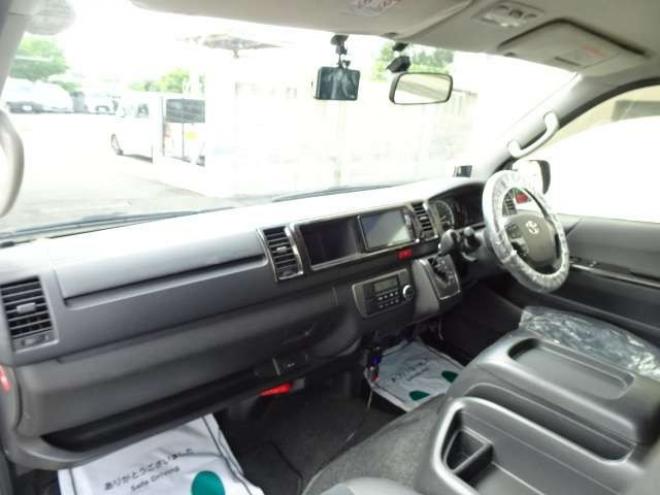 ハイエースバン2.7 スーパーGL ダークプライム ワイド ミドルルーフ ロングボディ 4WD　本州車 玄武1.5ダウン 外シャックル 2700