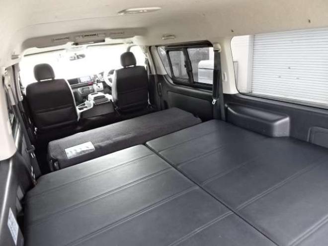 ハイエースバン2.7 スーパーGL ダークプライム ワイド ミドルルーフ ロングボディ 4WD　本州車 玄武1.5ダウン 外シャックル 2700