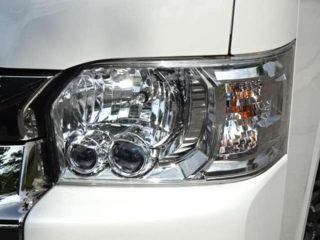 ハイエースバン2.7 スーパーGL ダークプライム ワイド ミドルルーフ ロングボディ 4WD　本州車 玄武1.5ダウン 外シャックル 2700