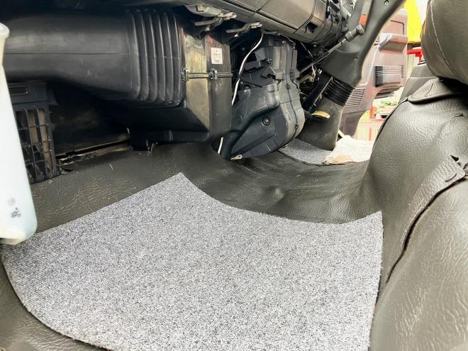 キャンター中古　ワイドファームダンプ　小型トラック