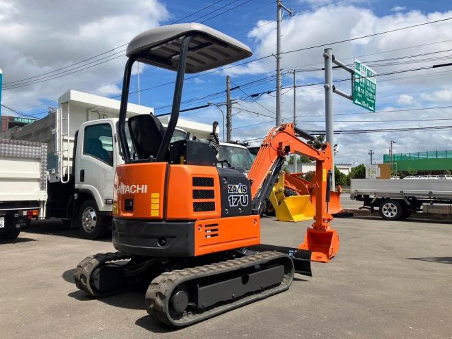 バックホー日立　中古　ZX17U-5A
