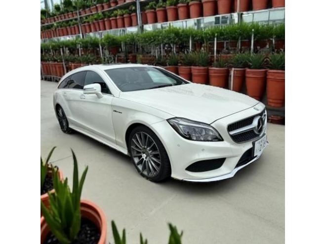 AMGメルセデスベンツ クリーンディーゼル 本州車寒冷地仕様  CLS 220d AMGライン レーダーセーフティーP ブルーテックSB 本革シート 禁煙車 サンルーフ 19インチアルミタイヤ 車検付 24ヶ月点検整備済  2200 5Dr