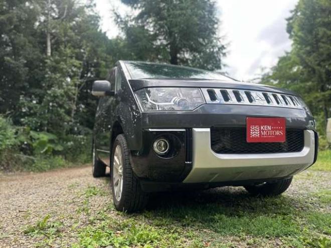 デリカD：5 2.2 D パワーパッケージ ディーゼルターボ 4WD　ワンオーナー/社外ナビ/両側パワスラ/ETC 2300