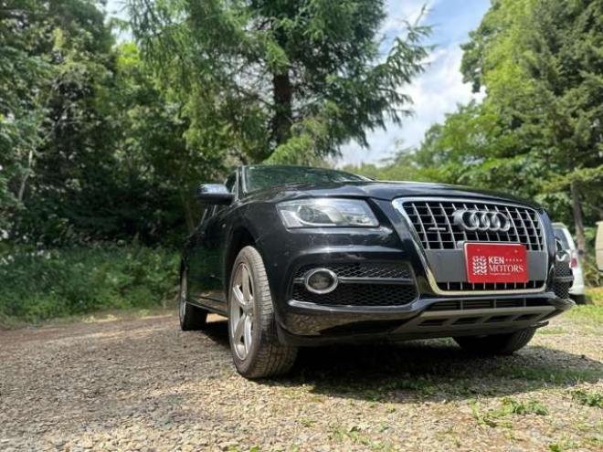 アウディQ5 2.0 TFSI クワトロ Sラインパッケージ 4WD　ターボ/純正ナビ/ETC/ハーフレザーシート 正規輸入車 2000