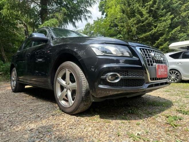 アウディQ5 2.0 TFSI クワトロ Sラインパッケージ 4WD　ターボ/純正ナビ/ETC/ハーフレザーシート 正規輸入車 2000
