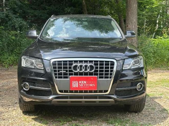 アウディQ5 2.0 TFSI クワトロ Sラインパッケージ 4WD　ターボ/純正ナビ/ETC/ハーフレザーシート 正規輸入車 2000
