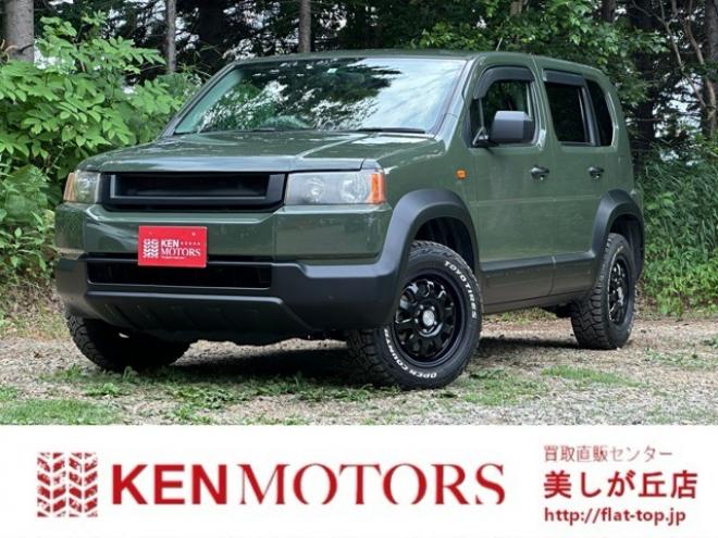クロスロード2.0 20X 4WD　全塗装グリーン/純正ナビ/社外AW/ETC 2000