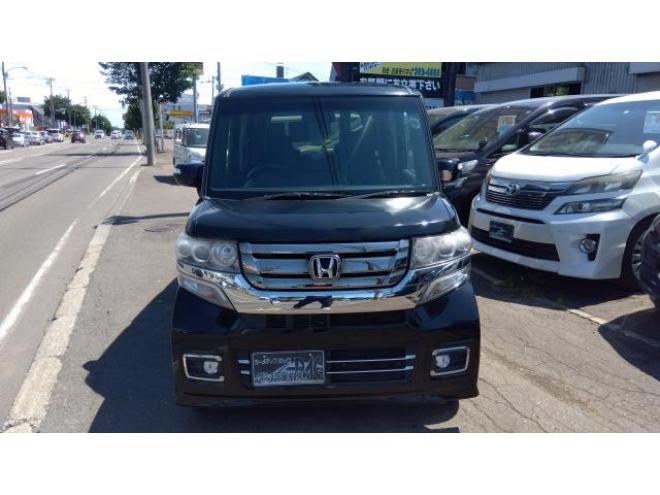 N-BOXカスタムGターボ　Ｌパッケージ　4WD 4WD 660 5Dr