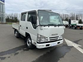 エルフ　平ボディ Wキャブ　TRG-NHS85A　 4WD 2990