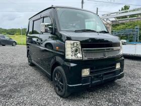 エブリィ　ワゴン 　バックカメラ　両側スライド・片側電動　ナビ　シートヒーター　ターボ　ＡＴ　アルミホイール　エアコン　パワーウィンドウ 4WD 660 5Dr