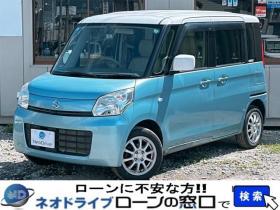 スペーシア　660X 4WD　ローンが不安な方＜優遇ローン＞1年保証　ワンオーナー　片側スライドドア　スマートキー 