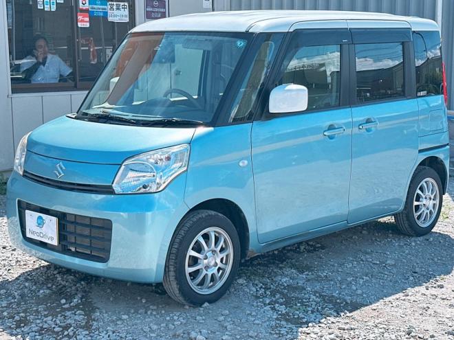 スペーシア660X 4WD　ローンが不安な方＜優遇ローン＞1年保証　ワンオーナー　片側スライドドア　スマートキー 