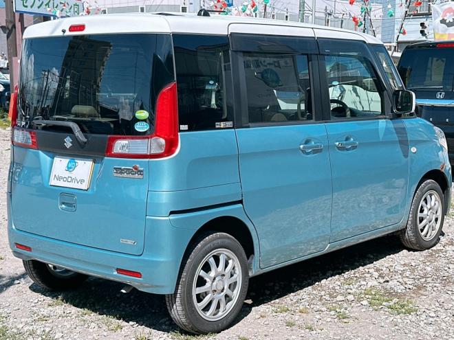 スペーシア660X 4WD　ローンが不安な方＜優遇ローン＞1年保証　ワンオーナー　片側スライドドア　スマートキー 