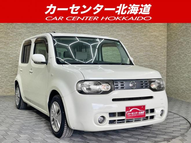 キューブ15X FOUR Vセレクション 4WD 5年保証 スマキー ナビTV Bカメ 夏冬タイヤ ETC 寒冷地仕様 禁煙 車検整備2年付