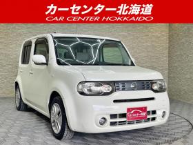 キューブ　15X FOUR Vセレクション 4WD 5年保証 スマキー ナビTV Bカメ 夏冬タイヤ ETC 寒冷地仕様 禁煙 車検整備2年付