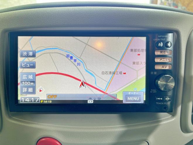 キューブ15X FOUR Vセレクション 4WD 5年保証 スマキー ナビTV Bカメ 夏冬タイヤ ETC 寒冷地仕様 禁煙 車検整備2年付