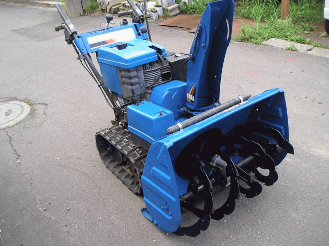除雪機ヤマハ　８馬力除雪機　ＹＳＭ－870　バッテリー新品交換済み　整備済み　即使用可