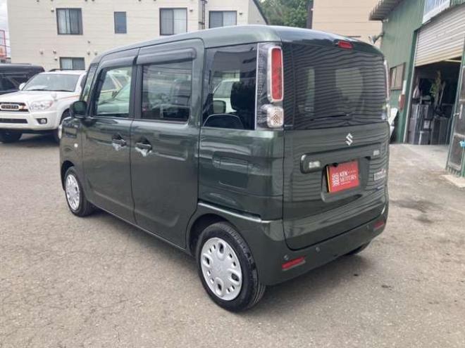 スペーシアハイブリッド G 4WD　ケンウッドナビ・TV　エンジンスターター　スマートキー　オートストップ　ETC　バックカメラ　デュアルカメラブレーキサポート　サイドエアバッグ　横滑り防止　盗難防止装置　シートヒーター　PS　PW 660