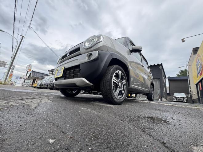 ハスラーHUSTLER  4WD Ⅹ TURBO寒冷地仕様　ブレーキアシスト　hid ワンオーナー　Bluetoothフルセグナビ　エンジンスターター　autoライト　autoエアコン　フォグランプ　スマートキー　シートヒーター　アイドリングストップ　15インチアルミ　スタットレス記録簿6枚　エンジンオイル交換　CVTオイル交換 4WD 660 ５Dr