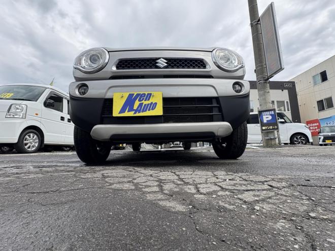 ハスラーHUSTLER  4WD Ⅹ TURBO寒冷地仕様　ブレーキアシスト　hid ワンオーナー　Bluetoothフルセグナビ　エンジンスターター　autoライト　autoエアコン　フォグランプ　スマートキー　シートヒーター　アイドリングストップ　15インチアルミ　スタットレス記録簿6枚　エンジンオイル交換　CVTオイル交換 4WD 660 ５Dr