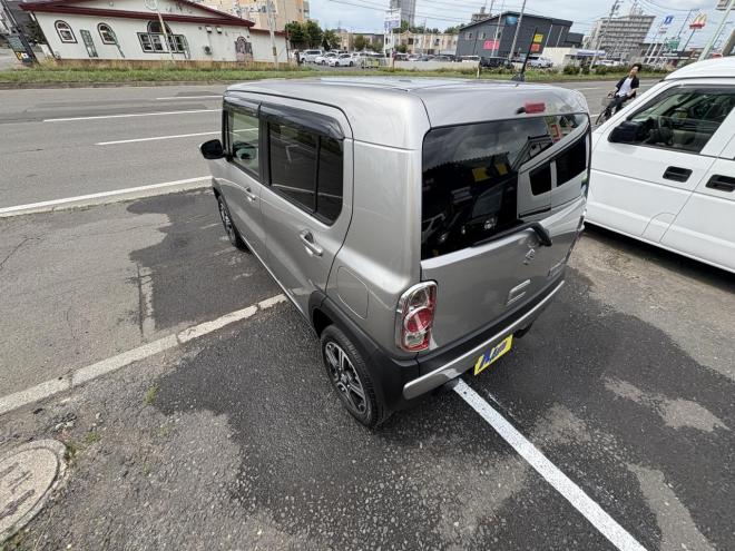 ハスラーHUSTLER  4WD Ⅹ TURBO寒冷地仕様　ブレーキアシスト　hid ワンオーナー　Bluetoothフルセグナビ　エンジンスターター　autoライト　autoエアコン　フォグランプ　スマートキー　シートヒーター　アイドリングストップ　15インチアルミ　スタットレス記録簿6枚　エンジンオイル交換　CVTオイル交換 4WD 660 ５Dr
