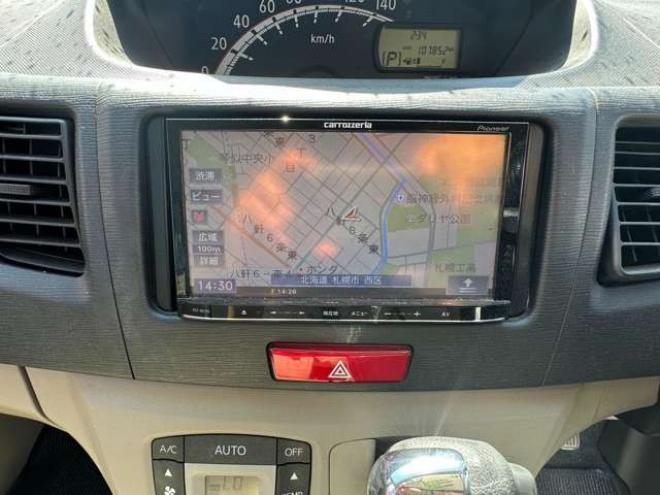 ムーヴX 4WD　Bluetooth　ナビ　プッシュスタート　エコアイドル　インテリキー　地デジ 660