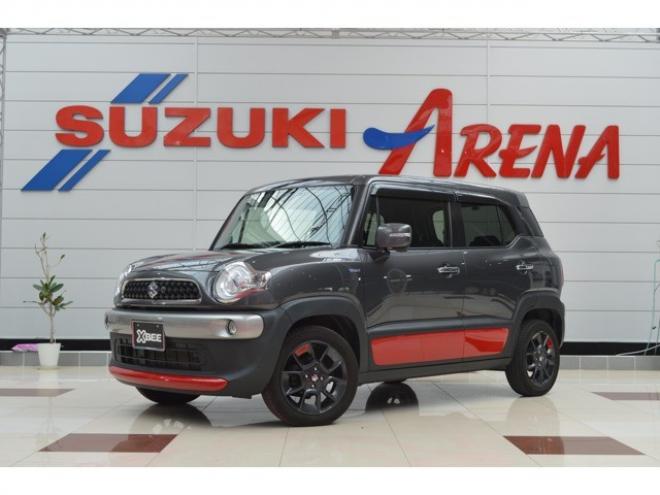 クロスビー1.0 ハイブリッド MZ 4WD　ワンオーナー車ハイブリッド4WDターボセーフティサポート搭載デュアルセンサーブレーキサポート後退時ブレーキサポート全方位モニター付8インチナビTVバックカメラETCドラレコパドルシフトクルーズコントロール 1000