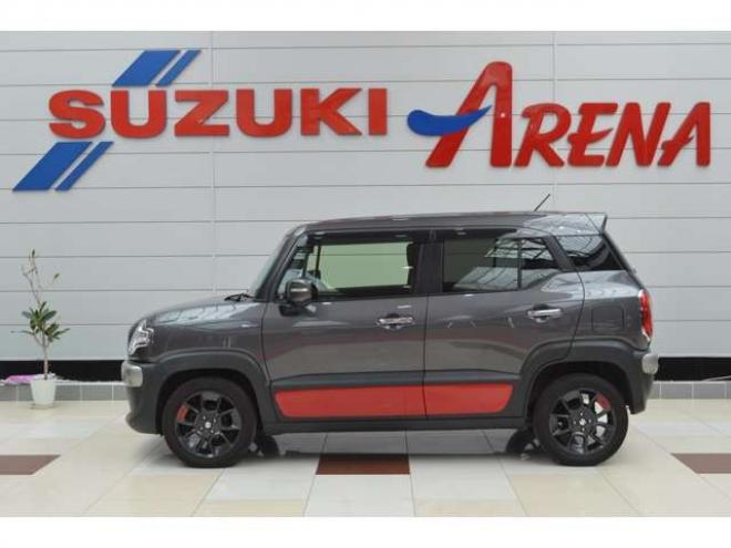 クロスビー1.0 ハイブリッド MZ 4WD　ワンオーナー車ハイブリッド4WDターボセーフティサポート搭載デュアルセンサーブレーキサポート後退時ブレーキサポート全方位モニター付8インチナビTVバックカメラETCドラレコパドルシフトクルーズコントロール 1000