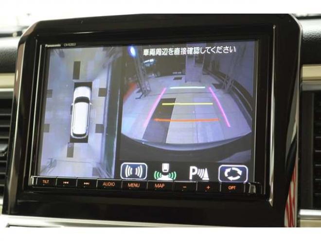 クロスビー1.0 ハイブリッド MZ 4WD　ワンオーナー車ハイブリッド4WDターボセーフティサポート搭載デュアルセンサーブレーキサポート後退時ブレーキサポート全方位モニター付8インチナビTVバックカメラETCドラレコパドルシフトクルーズコントロール 1000