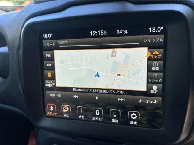 ジープレネゲード トレイルホーク 4WD　ワンオーナー/リフトUP/純正ナビ/Bカメラ 正規輸入車 2400