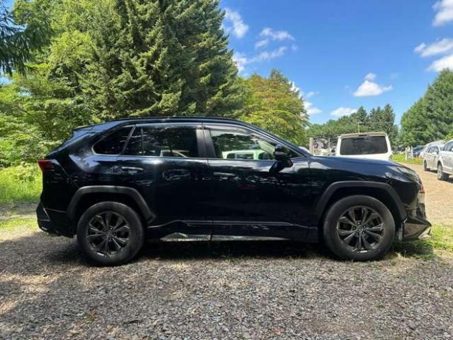 RAV-42.5 ハイブリッド G E-Four 4WD　PS　PW　黒革シート　純正ナビ　フルセグTV　純正AW　ABS　キーレス　モデリスタエアロ　デジタルインナーミラー　パワーバックドア　ハンドルヒーター　ETC　電動シート　バックカメラ 2500