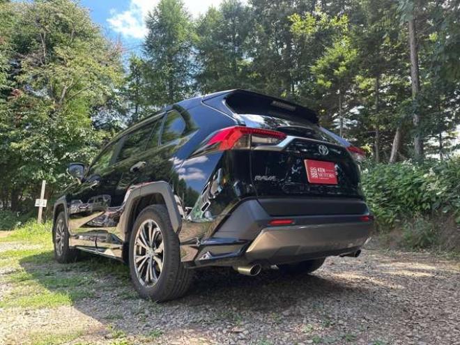 RAV-42.5 ハイブリッド G E-Four 4WD　PS　PW　黒革シート　純正ナビ　フルセグTV　純正AW　ABS　キーレス　モデリスタエアロ　デジタルインナーミラー　パワーバックドア　ハンドルヒーター　ETC　電動シート　バックカメラ 2500