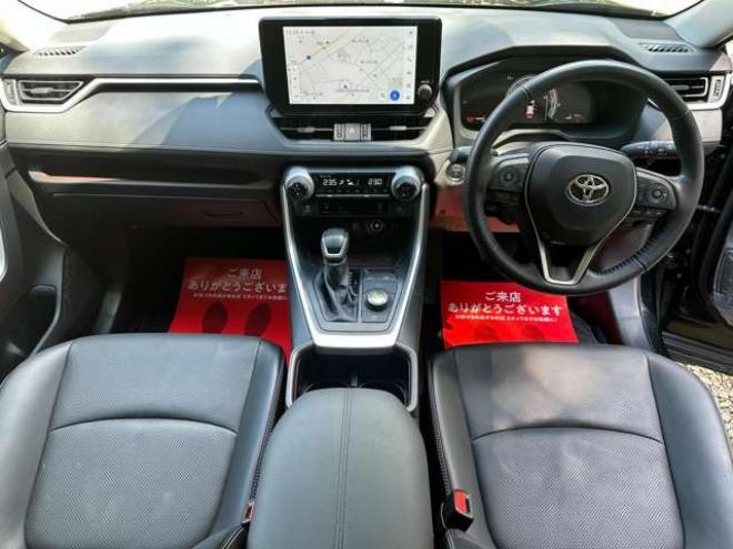 RAV-42.5 ハイブリッド G E-Four 4WD　PS　PW　黒革シート　純正ナビ　フルセグTV　純正AW　ABS　キーレス　モデリスタエアロ　デジタルインナーミラー　パワーバックドア　ハンドルヒーター　ETC　電動シート　バックカメラ 2500