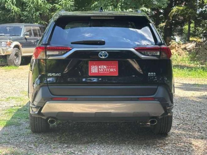 RAV-42.5 ハイブリッド G E-Four 4WD　PS　PW　黒革シート　純正ナビ　フルセグTV　純正AW　ABS　キーレス　モデリスタエアロ　デジタルインナーミラー　パワーバックドア　ハンドルヒーター　ETC　電動シート　バックカメラ 2500