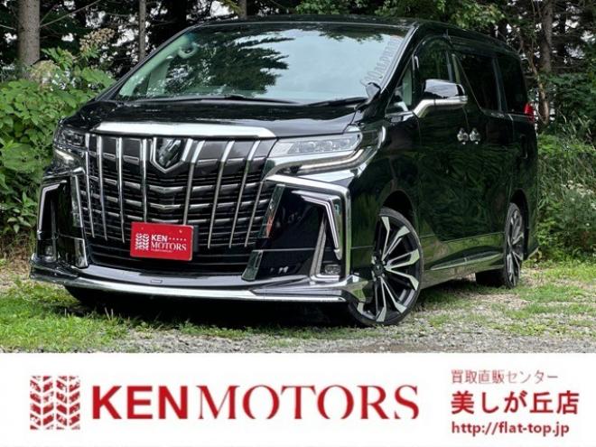 アルファード2.5 S Cパッケージ 4WD　モデリスタエアロ　両側パワースラ　電動リアゲート　後席モニター　フルセグ　バックカメラ　電動シート　3列シート　スマートキー　クルーズコントロール　社外アルミ　障害物センサー　レーンキープアシスト 2500