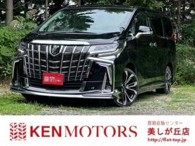 アルファード　2.5 S Cパッケージ 4WD　モデリスタエアロ　両側パワースラ　電動リアゲート　後席モニター　フルセグ　バックカメラ　電動シート　3列シート　スマートキー　クルーズコントロール　社外アルミ　障害物センサー　レーンキープアシスト 2500