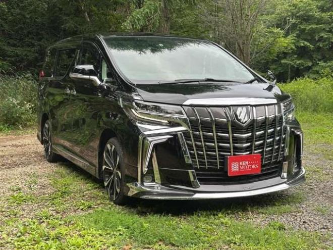 アルファード2.5 S Cパッケージ 4WD　モデリスタエアロ　両側パワースラ　電動リアゲート　後席モニター　フルセグ　バックカメラ　電動シート　3列シート　スマートキー　クルーズコントロール　社外アルミ　障害物センサー　レーンキープアシスト 2500