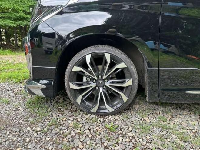 アルファード2.5 S Cパッケージ 4WD　モデリスタエアロ　両側パワースラ　電動リアゲート　後席モニター　フルセグ　バックカメラ　電動シート　3列シート　スマートキー　クルーズコントロール　社外アルミ　障害物センサー　レーンキープアシスト 2500