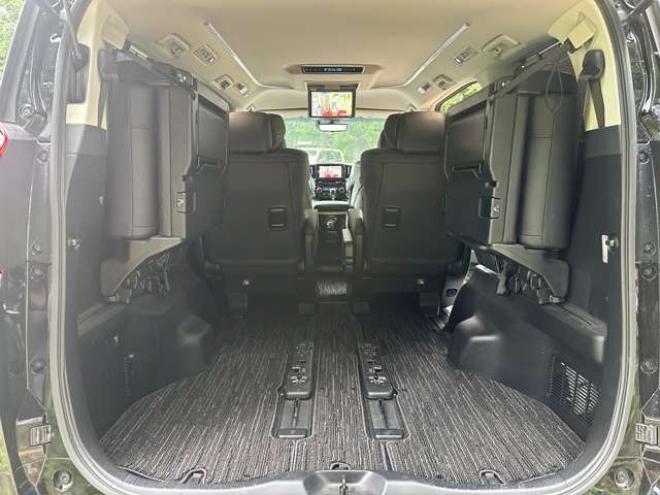 アルファード2.5 S Cパッケージ 4WD　モデリスタエアロ　両側パワースラ　電動リアゲート　後席モニター　フルセグ　バックカメラ　電動シート　3列シート　スマートキー　クルーズコントロール　社外アルミ　障害物センサー　レーンキープアシスト 2500