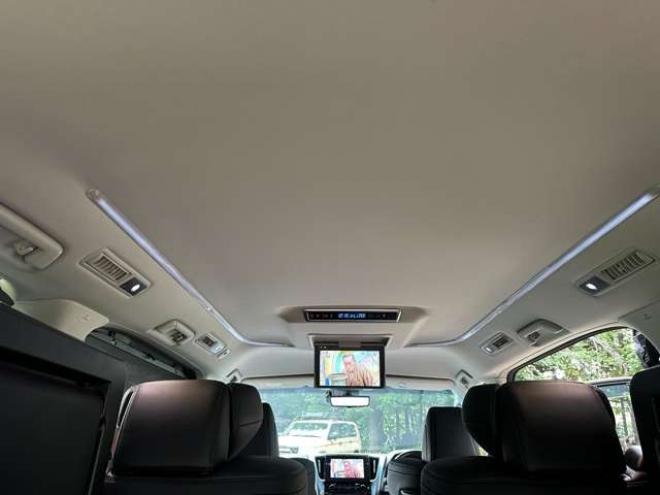 アルファード2.5 S Cパッケージ 4WD　モデリスタエアロ　両側パワースラ　電動リアゲート　後席モニター　フルセグ　バックカメラ　電動シート　3列シート　スマートキー　クルーズコントロール　社外アルミ　障害物センサー　レーンキープアシスト 2500