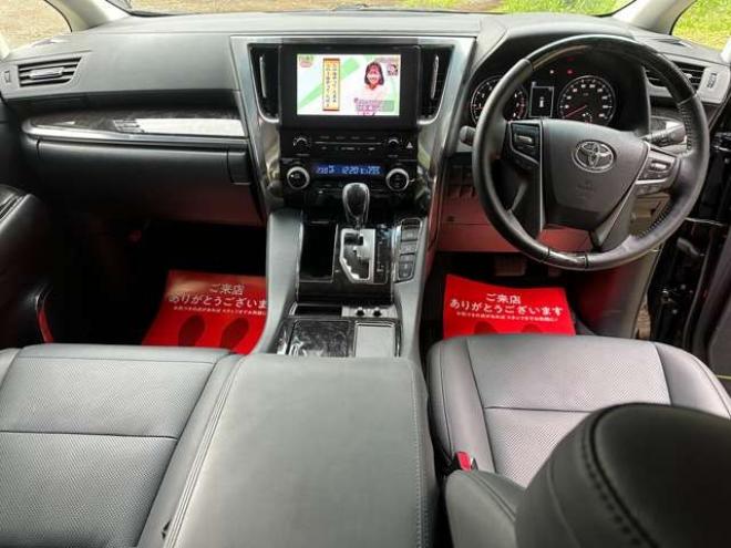 アルファード2.5 S Cパッケージ 4WD　モデリスタエアロ　両側パワースラ　電動リアゲート　後席モニター　フルセグ　バックカメラ　電動シート　3列シート　スマートキー　クルーズコントロール　社外アルミ　障害物センサー　レーンキープアシスト 2500