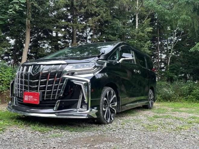 アルファード2.5 S Cパッケージ 4WD　モデリスタエアロ　両側パワースラ　電動リアゲート　後席モニター　フルセグ　バックカメラ　電動シート　3列シート　スマートキー　クルーズコントロール　社外アルミ　障害物センサー　レーンキープアシスト 2500