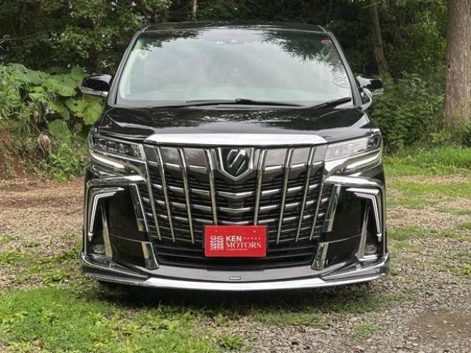 アルファード2.5 S Cパッケージ 4WD　モデリスタエアロ　両側パワースラ　電動リアゲート　後席モニター　フルセグ　バックカメラ　電動シート　3列シート　スマートキー　クルーズコントロール　社外アルミ　障害物センサー　レーンキープアシスト 2500
