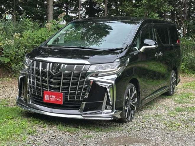 アルファード2.5 S Cパッケージ 4WD　モデリスタエアロ　両側パワースラ　電動リアゲート　後席モニター　フルセグ　バックカメラ　電動シート　3列シート　スマートキー　クルーズコントロール　社外アルミ　障害物センサー　レーンキープアシスト 2500
