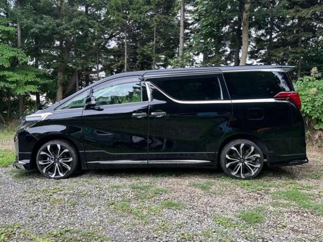 アルファード2.5 S Cパッケージ 4WD　モデリスタエアロ　両側パワースラ　電動リアゲート　後席モニター　フルセグ　バックカメラ　電動シート　3列シート　スマートキー　クルーズコントロール　社外アルミ　障害物センサー　レーンキープアシスト 2500